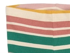 Multifarvet bukser med bootcut i ribkvalitet fra The New Sibling TNST6240 multi striped